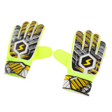 Guanti da Portiere per Adulti in PU Lattice Antiscivolo, Traspiranti, Giallo M