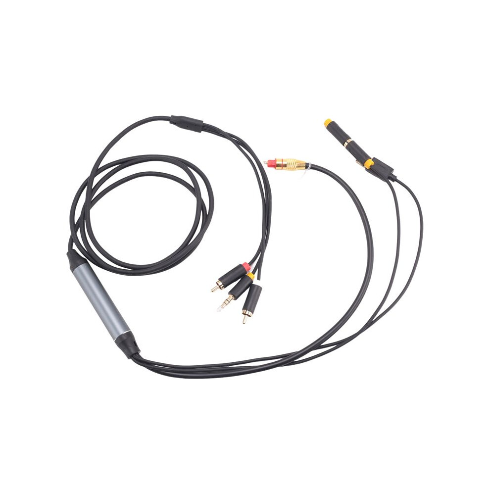 Digital To Analog Audio Conversion Cable 2Rca+3.5Mm Jack Stereo Audio Cable For Hdtv,Dvd,Headphone(4.9Feet) 6033350612191