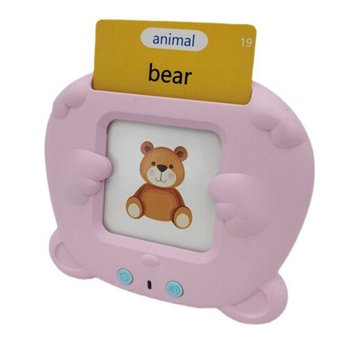 Multilingual Learning Machine for Kids Interactive Talking Flash Cards Audio Book for Learning English 224 Sight Words,A 1
