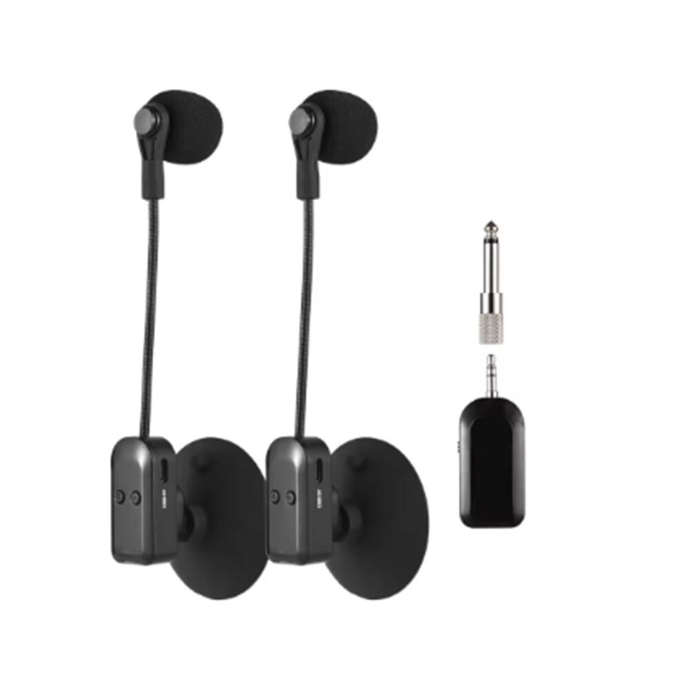 2.4G Wireless Instrument Microphone Receiver With Detachable Suction Cup For Violin Cello Accordion Speakers Microphone 6033184216299