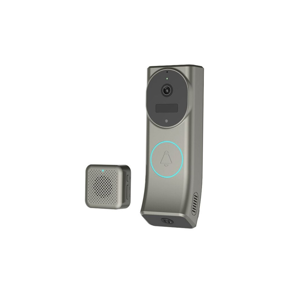 2Mp 1080P Dual Lens Wireless Wifi Ip Doorbell Video Door Phone Intercom Visual Door Viewer Camera Peehole Viewer 6033184208799