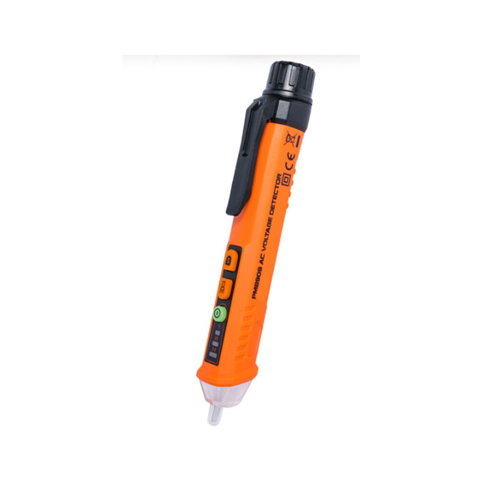 Non-Contact Ac Voltage Test Pen, Ac 12-1000V, Led Flashlight, Buzzer Alarm For Real-/Empty Judgment 6032675526725