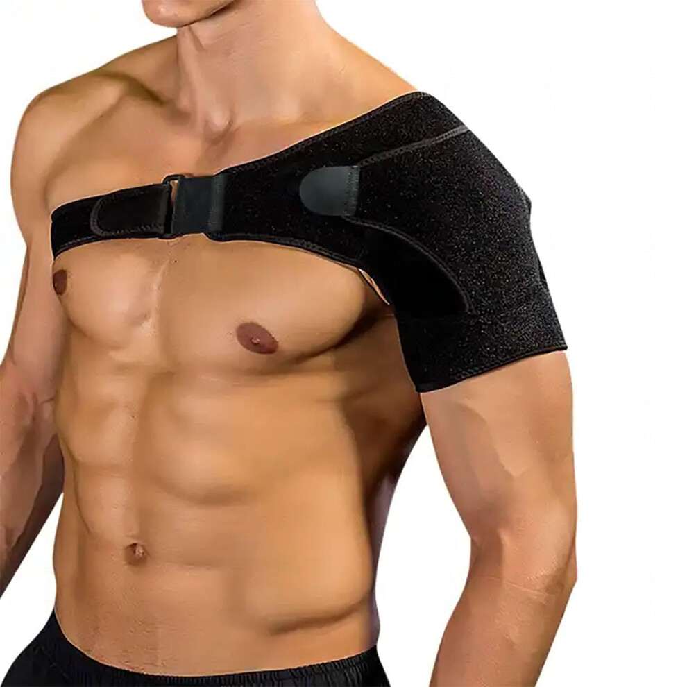 Adjustable Shoulder Support Brace with Magnetic Therapy for Injury Recovery and Arthritis Pain Relief