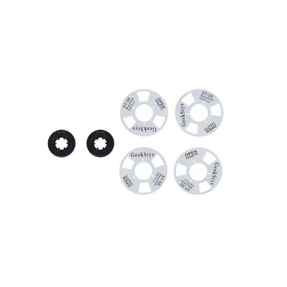 Blank Audio Cassette Tape For Diy Music Recording Aluminum Reel To Reel Blank Cassette Silver 6032200276200