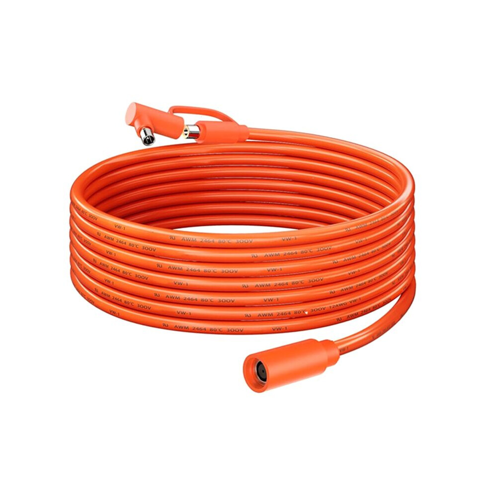 12Awg Extension Cable For Solar Generators 8Mm Female To Male Dc7909 Solar Panel Cable With Dc8020 For Jackery/Gz/Yet A 6031515316144