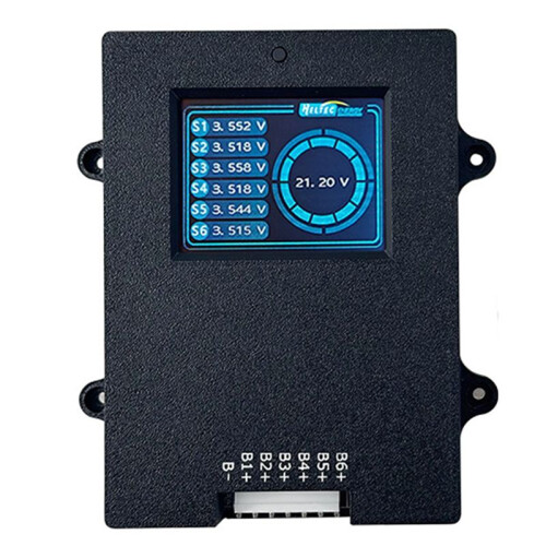 New Lithium Titanate 6S Active Balancer with Voltage Display TFT LTO Battery Voltage Tester 5a  Transfer Equalizer 1