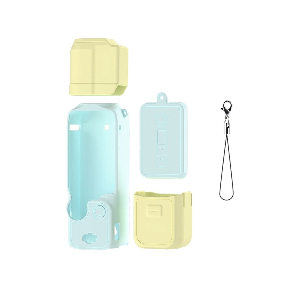 Silicone Protective Cover For Osmo Pocket 3 Handle Soft Sleeve Anti-Scratch Portable Protector Housing Shell C 6032845669078