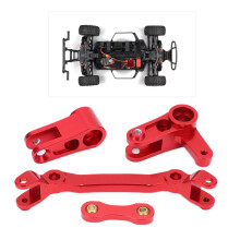 Aluminiumlegierung RC-Auto Lenkungsteile Set für 1/10 Blau