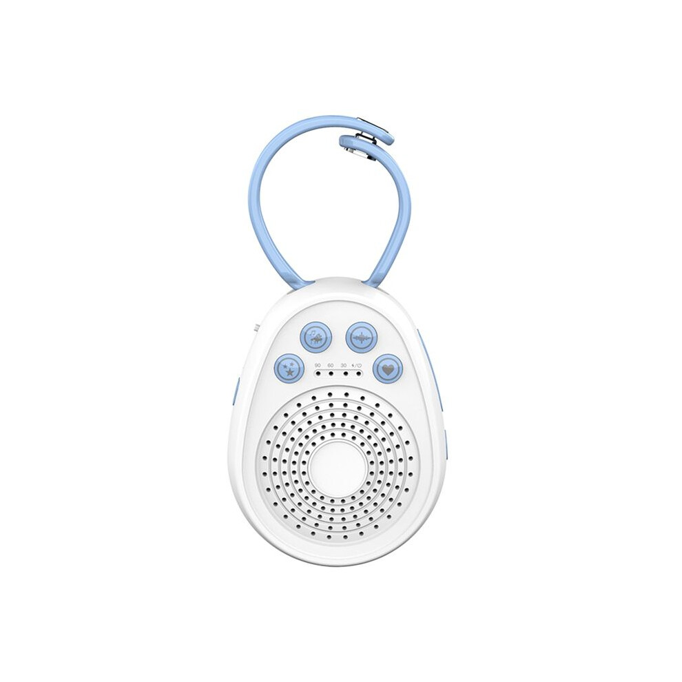 Noise Sound Machine Portable Baby Sleep Machine 20 Exclusive Sleep Aid Music Rechargeable Battery Usb Cable White 6033249283433