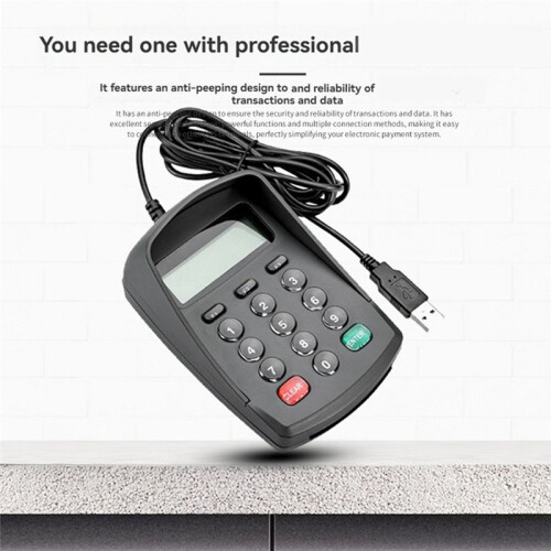 USB Numeric Password Keypad Programmable Encryption Pin Pad for POS Payment Systems Secure Digital Entry Device 1