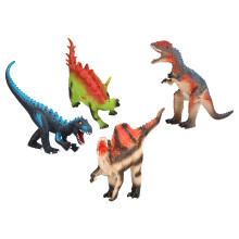 Realistiska dinosauriefigurer, pedagogiskt lekset, barnvänligt leksaksset med naturtroget design, hållbar plastkonstruktion för fantasifull lek
