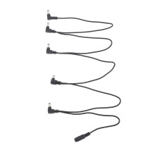 Cavo splitter di alimentazione universale per pedale per chitarra, da 1 a 5 vie, catena a margherita