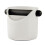 (White, 13 x 12.6cm) Coffee Waste Container Space Saving Compact Sturdy for Hotel 1
