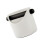 (White, 13 x 12.6cm) Coffee Waste Container Space Saving Compact Sturdy for Hotel 2