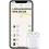 Replacement Charging Case for AirPods 1 and 2, Bluetooth Pairing Sync Button Ensures Quick Device Connection, Supports Wired or Wireless Charging for 3