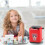 Mini Washing Machine Toy for Kids, Automatic Cleaning Waterproof Educational Playset with Interactive Switch Operation, Simulation Function Water 2