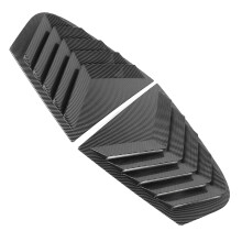 Rear Side Window Louver Cover for BMW 5 Series G30 2018-2023 Carbon Fiber Look