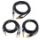 2,5 mm/3,5 mm/4,4 mm plug-interface hoofdtelefoonkabel-3,5 mm 2