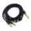 2,5 mm/3,5 mm/4,4 mm plug-interface hoofdtelefoonkabel-3,5 mm 5