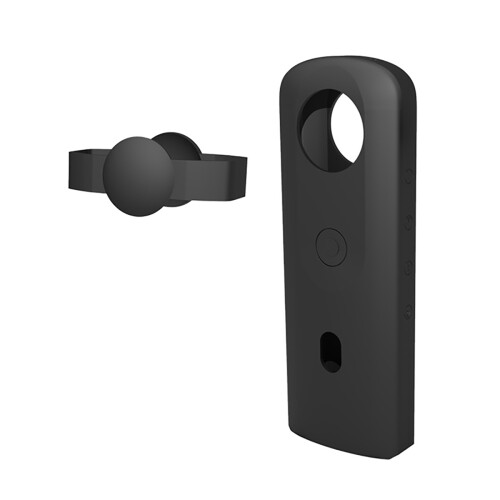 Étui de protection en Silicone avec couvercle-Couleur noire