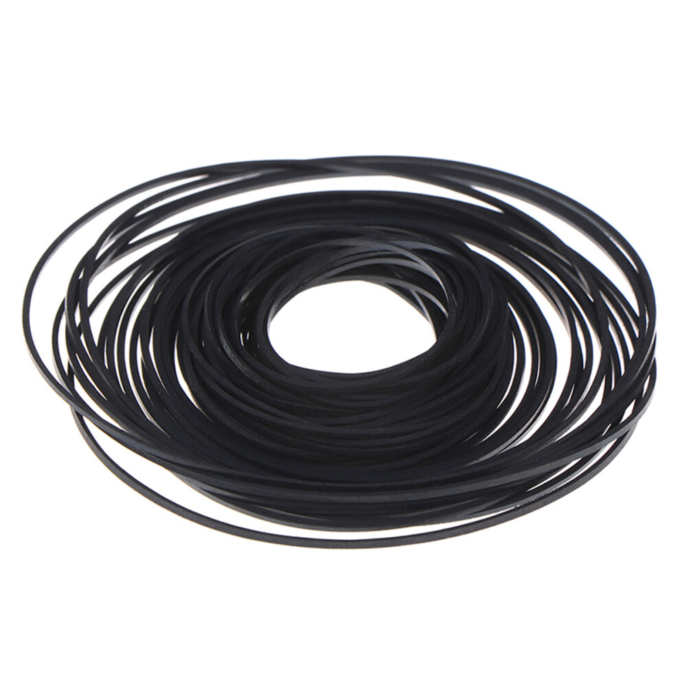 1 Pack(About 30Pcs) 1Mm/0.7Mm Player Recorder Rubber Belt-A 7709000311637