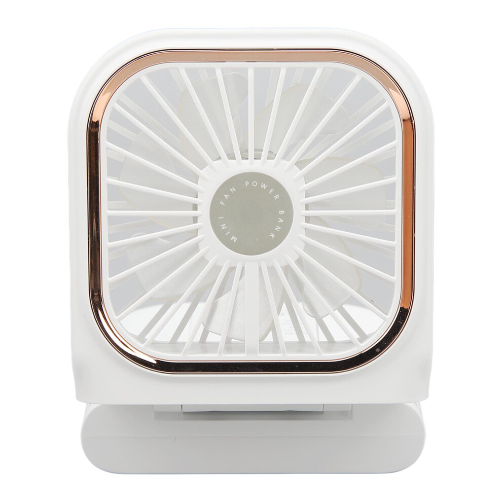 Portable Handheld Neck Fan, 3.7V 3000Mah, Foldable, Usb Charging, White 5081376862107