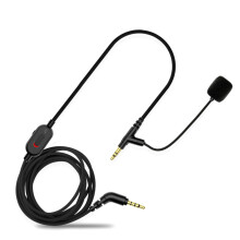 Kopfhörerkabel, Audiokabel-Verlängerung, Musikleitung-Schwarz
