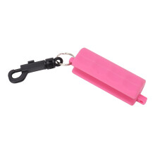 Silicone Pfeilziehschlüsselanhänger 10,8cm Lila für Jagd & Schießen