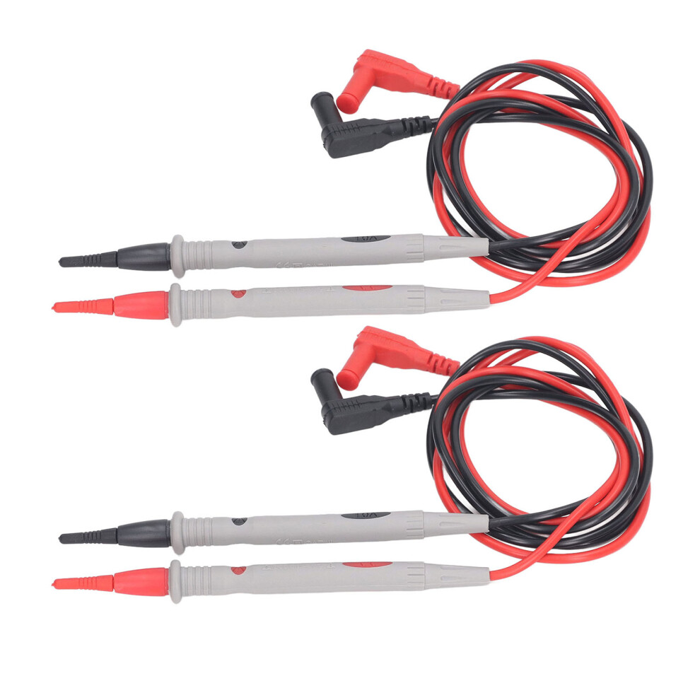 2 Sets Multimeter Test Leads Silicone Testing Wires 1000V 10A Electrical Kit 3391376863359