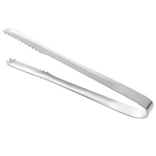Stainless Steel Ice Tongs Easy Grip Durable Small Serving Tongs for Bartending and Cocktail Parties