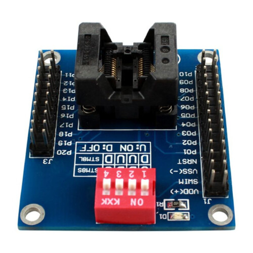 STM8S STM8L TSSOP20 Burning  Testing  Downloader Offline Programmer Programming 2
