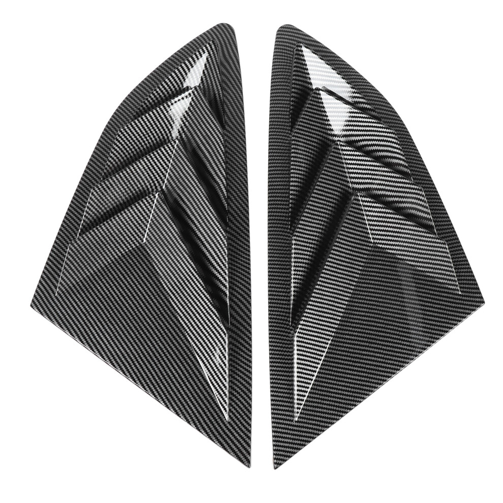 Rear Window Louvers For S5 F5 Sportback 2017-2024 Carbon Fiber Look 3541376865680