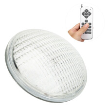25W LED Pool Light 2500LM 7-Color Modes & Remote Glass Underwater Lamp