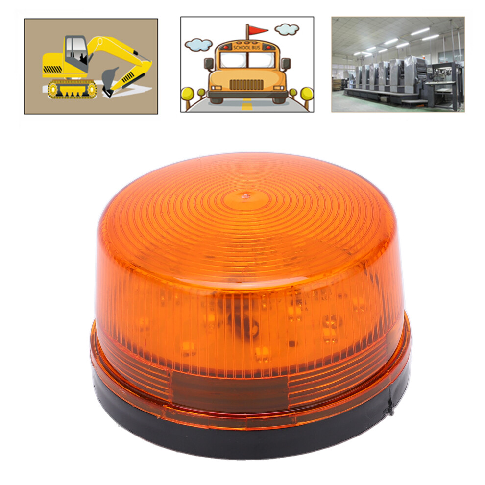 05 Led Warning Flashing 24V, High Frequency Strobe Yellow/Light 8191376872468