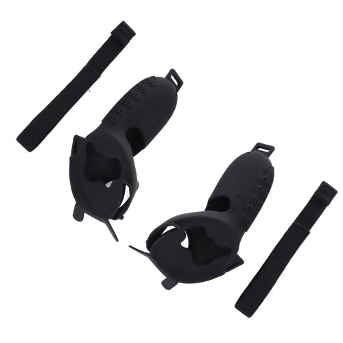 Couvre-poignée en silicone Quest 2, noir, taille unique 2