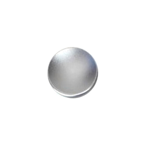 Camera Release Shutter Button Flat Convex-concave silver