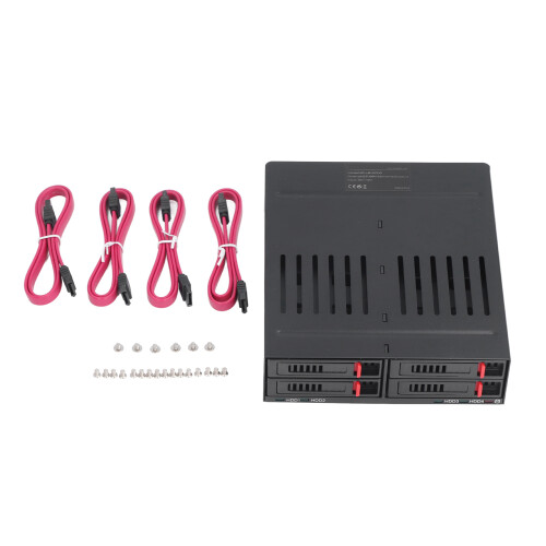 Rack interno para discos rígidos SATA de 2,5 polegadas, solução de armazenamento de alta capacidade e desempenho rápido, suporta HDDs e SSDs de