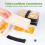(Double layer black model) Double layer microwaveable lunch box 2