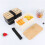 (Double layer black model) Double layer microwaveable lunch box 5