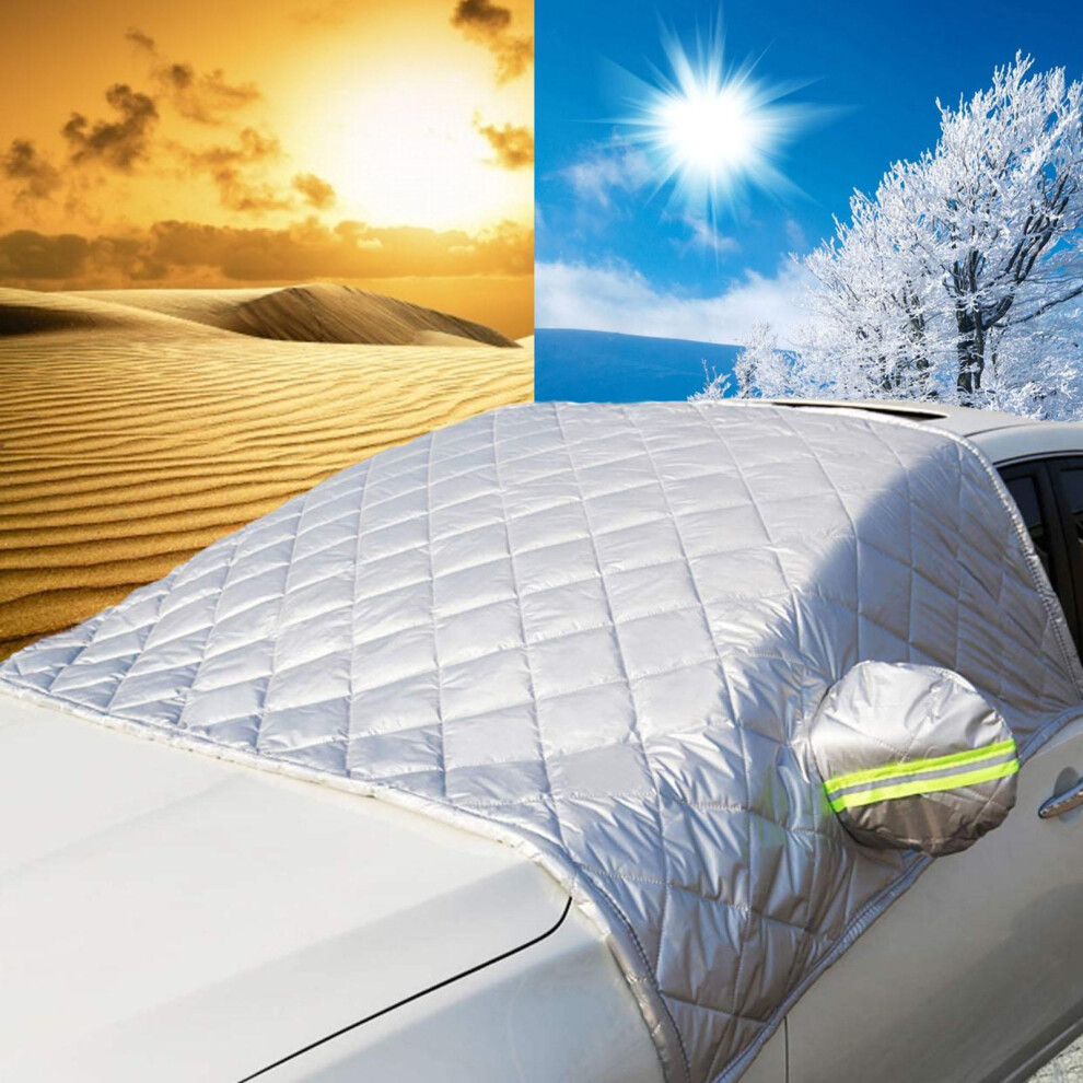 Winter Car Windshield Snow Cover, Thickened Waterproof Sunshade 5031376874907