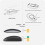 Mouse Charger for Magic Mouse 2 USB C Wireless Charging Support Ergonomic Grip&Mouse Base for Magic Mouse 2 Black 6