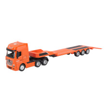Camion plat réaliste orange, modèle réduit 1:50 pour enfants de 8 ans et plus