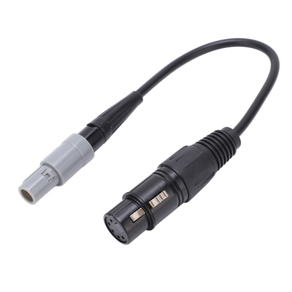 Aviation Headset Adapter 6Pin To 5Pin Xlr, 30Cm Helicopter Headset Connector 7901376878480