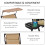 Outsunny Outsunny Folding Recliner Chair Lounge Rocker Zero-Gravity Beige 5