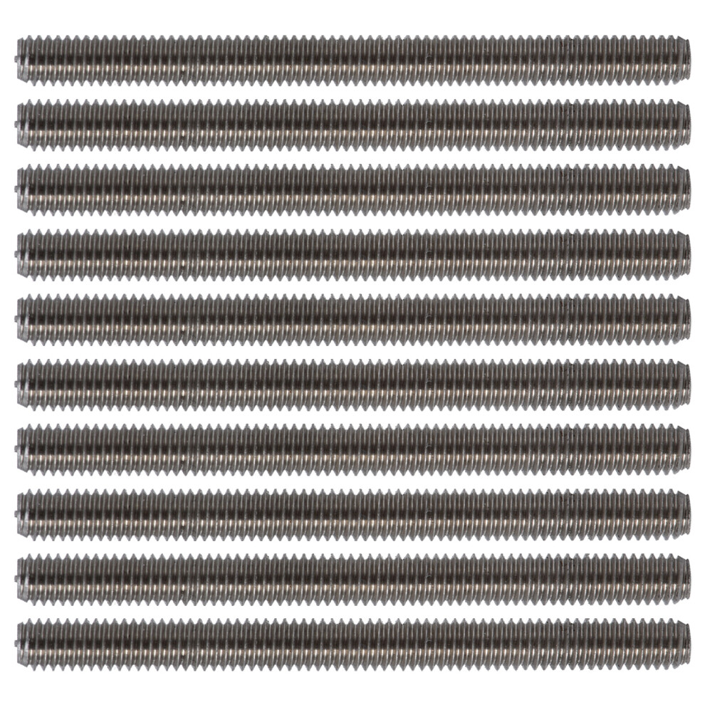 4808 Series M4 Stainless Steel Threaded Rod, 50Mm, Wear Resistant 4691376880509