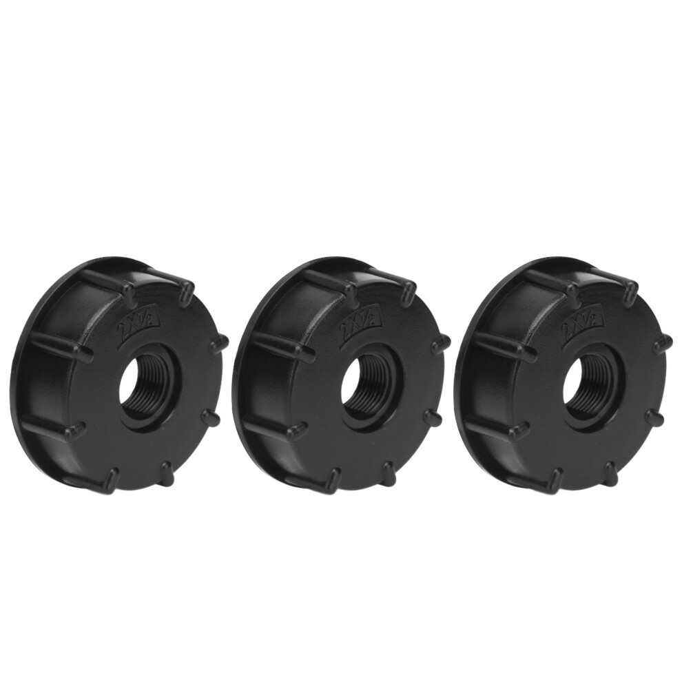 Ibc Tank Accessory 3 Pcs Plastic Drain Adapter 60Mm Inner Diameter G1/2 4921376881078
