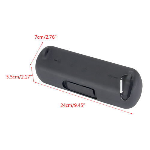 Soft Silicone for Case Deformable Durable forAnker  Motion+-Red 1