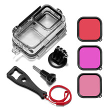 60m/197ft Waterproof Housing Kit Diving Protective for Shell