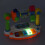 Puzzle musical rotatif piano 3xAA boîte colorée compacte 3