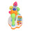 Puzzle musical rotatif piano 3xAA boîte colorée compacte 9